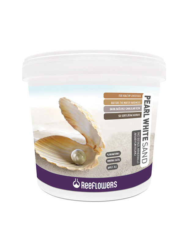 Reeflowers Pearl White Sand 1-1.5mm - 7kg Bucket (Collection Only)