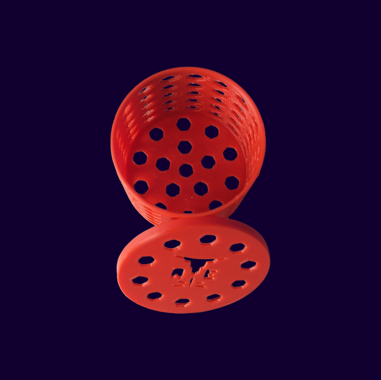 Aqua Edge 3D-Printed Mushroom Basket