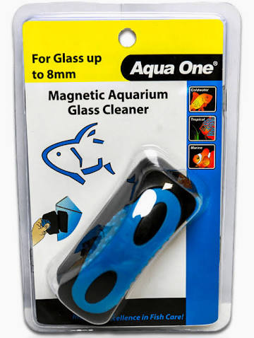 Aqua One Magnetic Glass Cleaner Medium