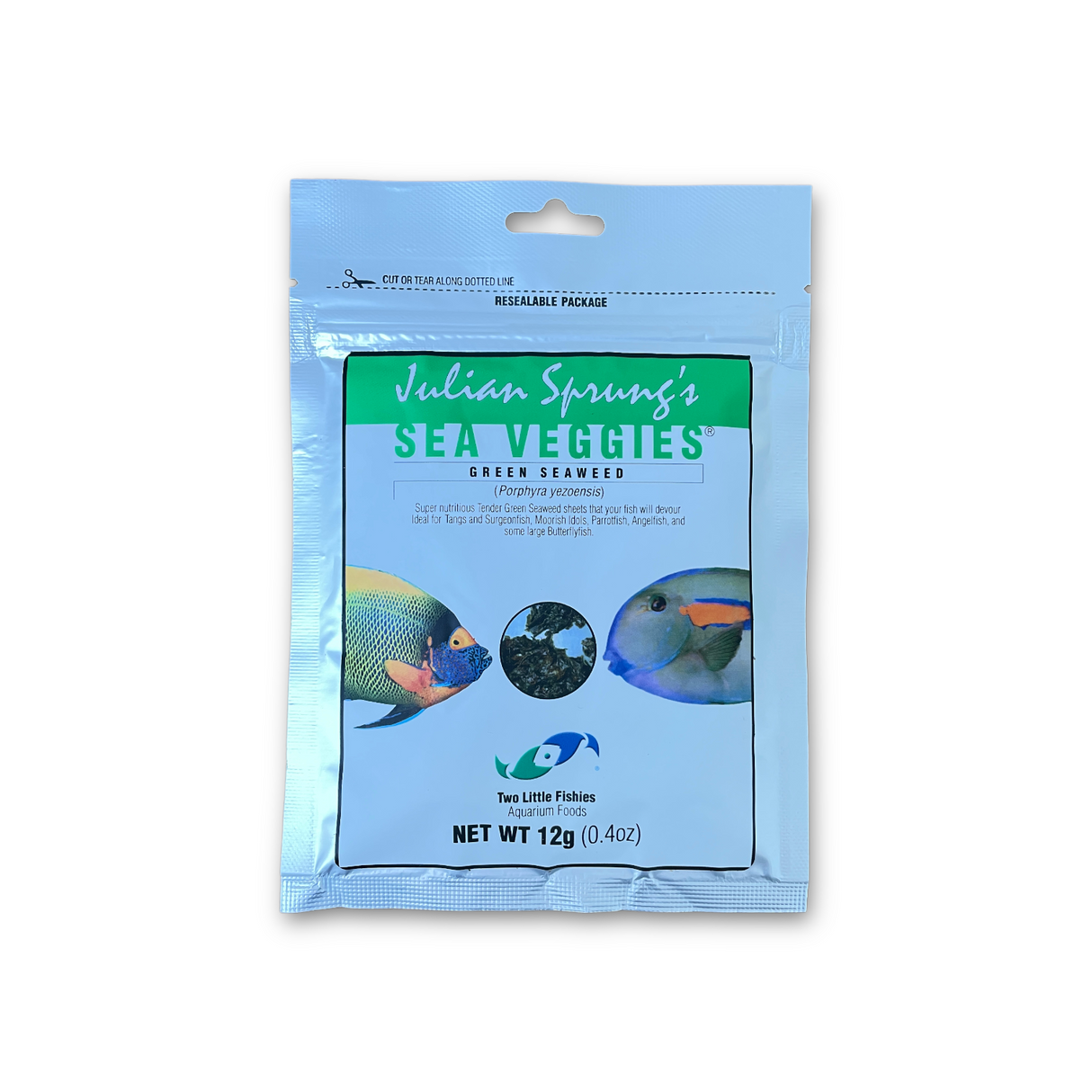 Two Little Fishies SeaVeggies Green Seaweed 12g