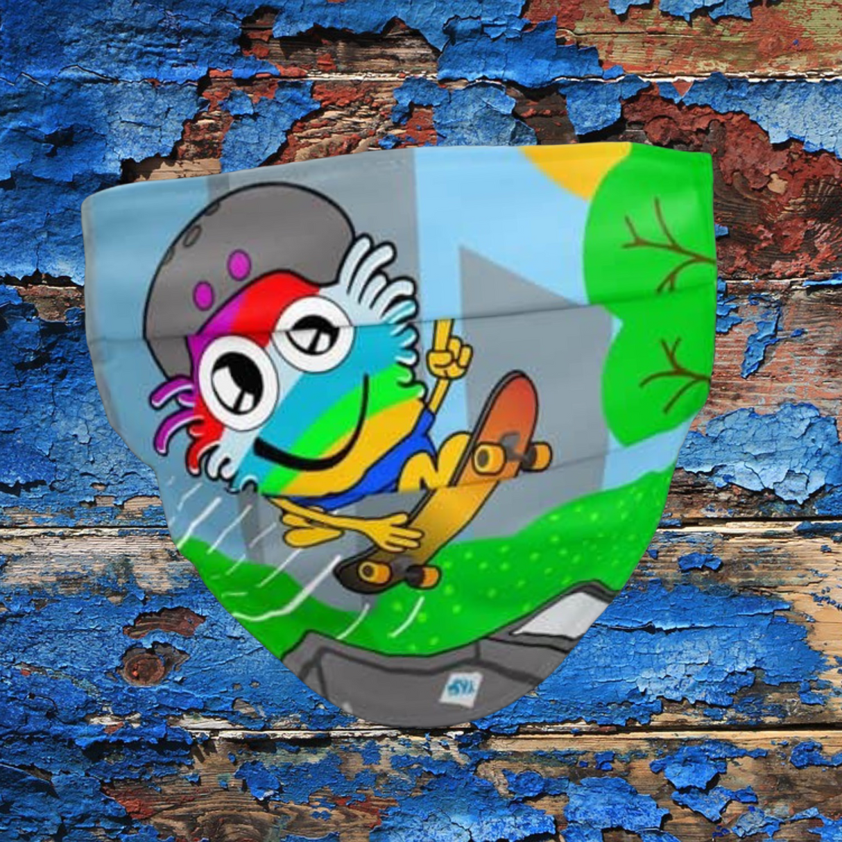 **PRE-ORDER*** Skater Coralie Face Mask