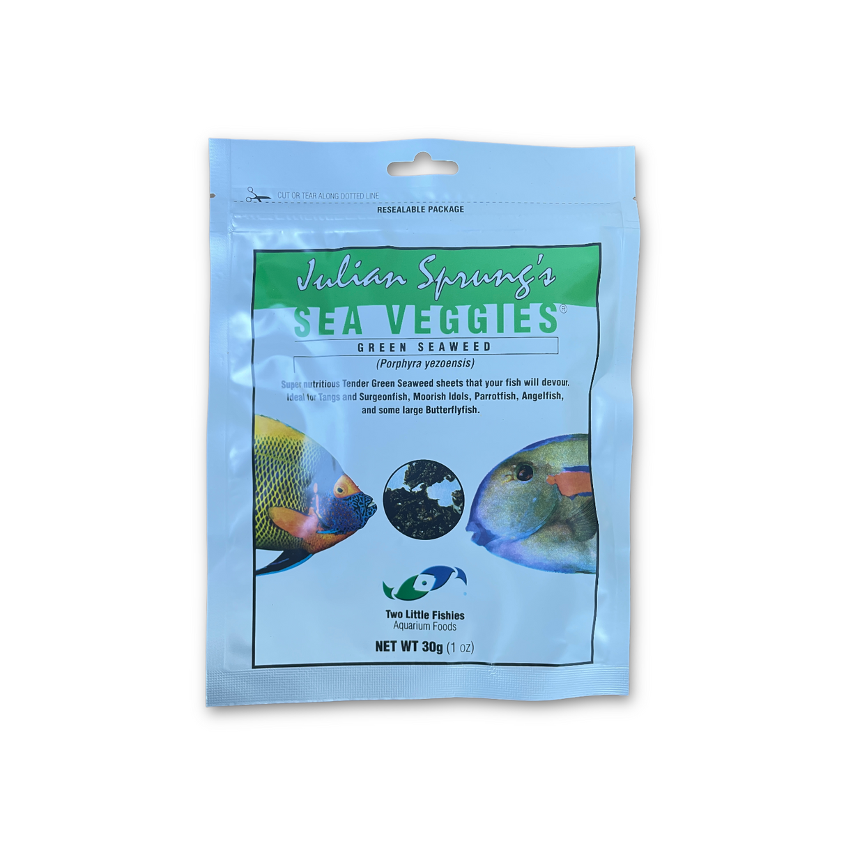 Two Little Fishies SeaVeggies Green Seaweed 30g