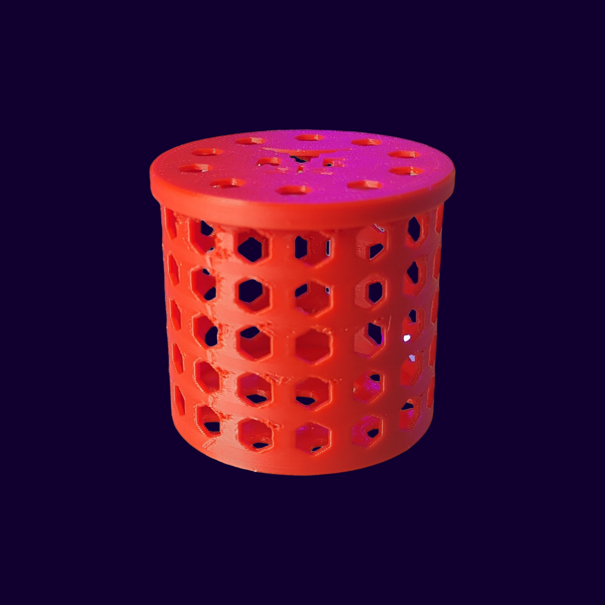 Aqua Edge 3D-Printed Mushroom Basket