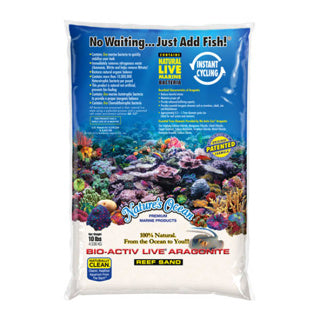 Natures Ocean Bio-Active Reef Sand (White) - 20LB