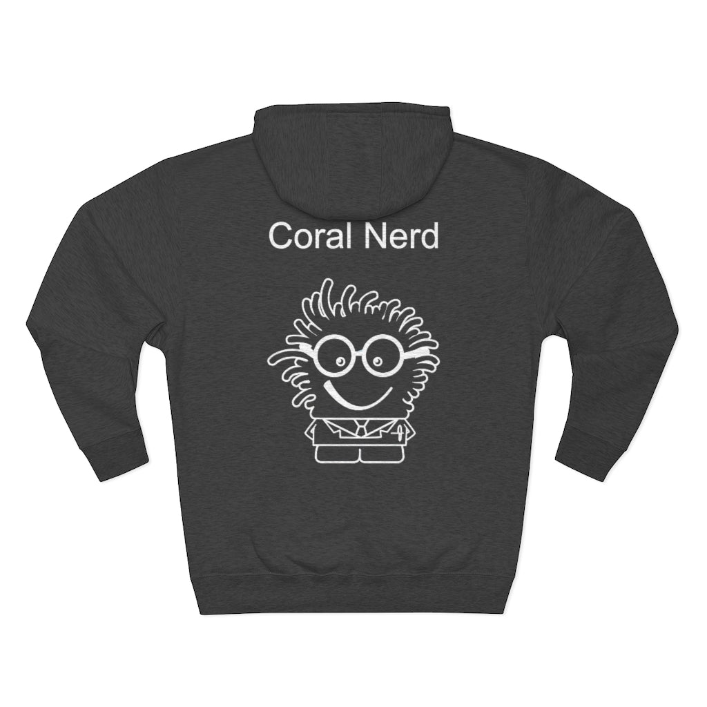 Coral Nerd Hoodie