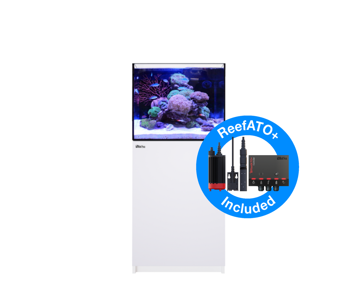 Red Sea Reefer G2+ 170 Deluxe Aquarium - White (1 x ReefLED G2 115)