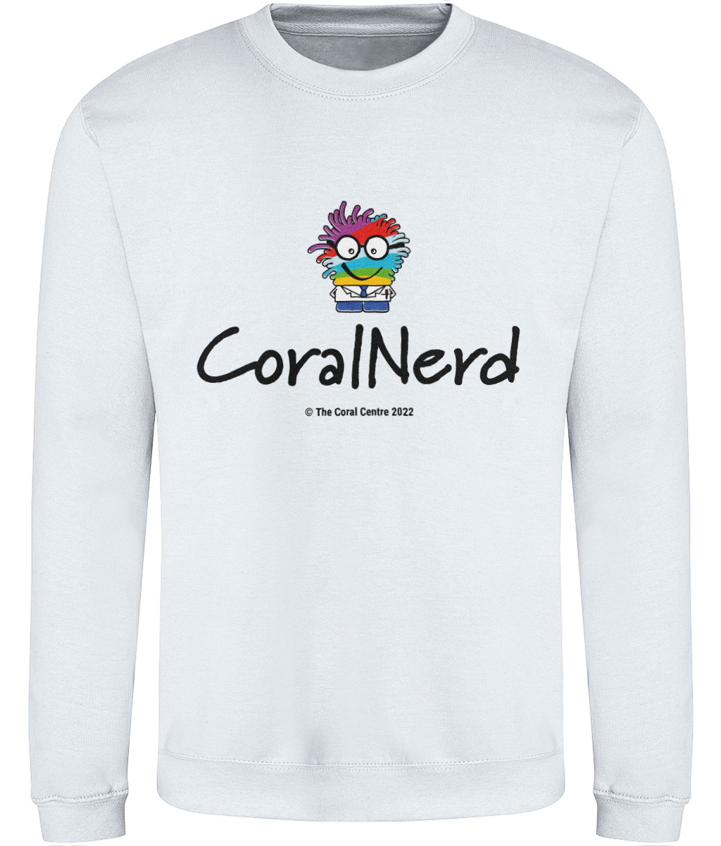 CoralNerd White Sweatshirt Spring / Summer 2022