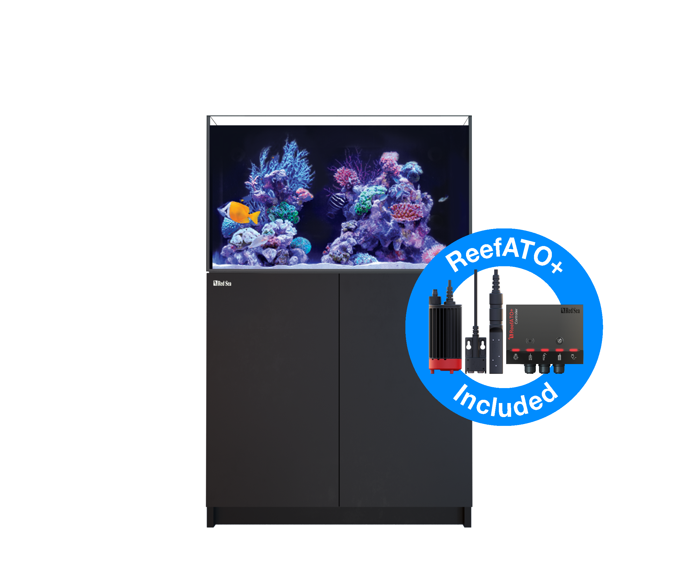 Red Sea Reefer G2+ 250 Deluxe Aquarium - Black (2 x ReefLED 90)