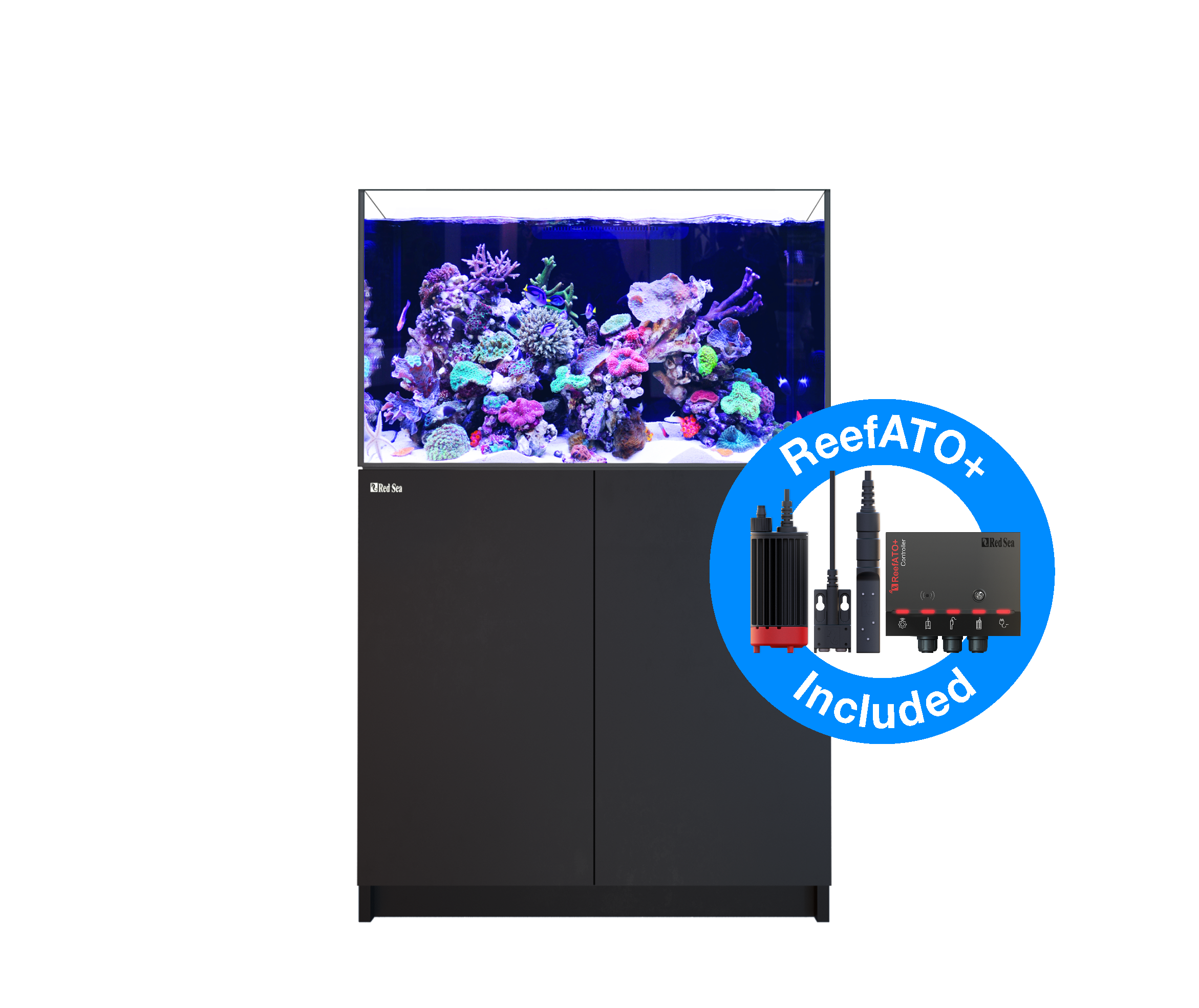 Red Sea Reefer G2+ 300 Deluxe Aquarium - Black (2 x ReefLED 90)