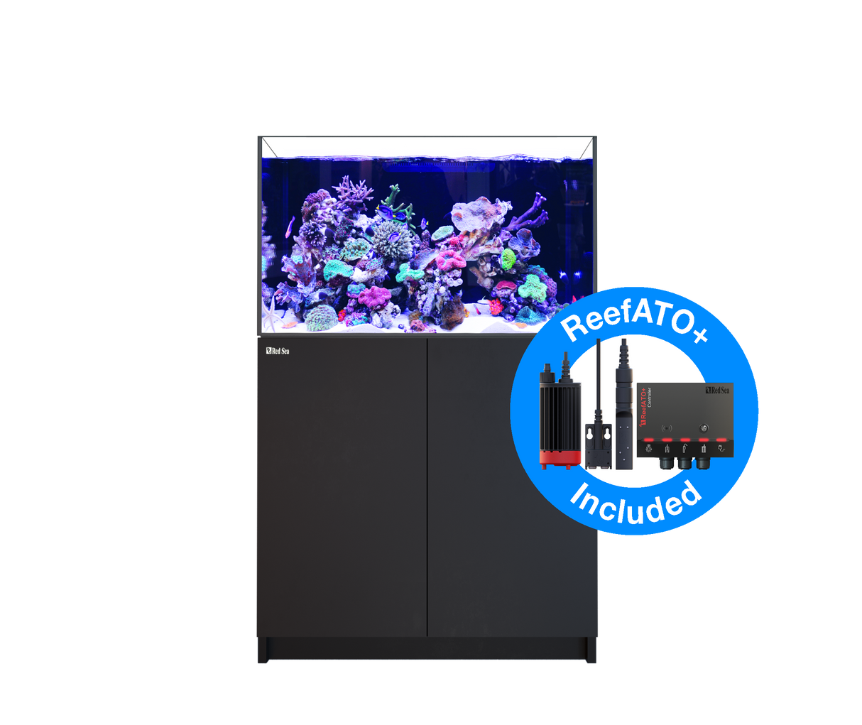 Red Sea Reefer G2+ 300 Deluxe Aquarium - Black (2 x ReefLED G2 115)