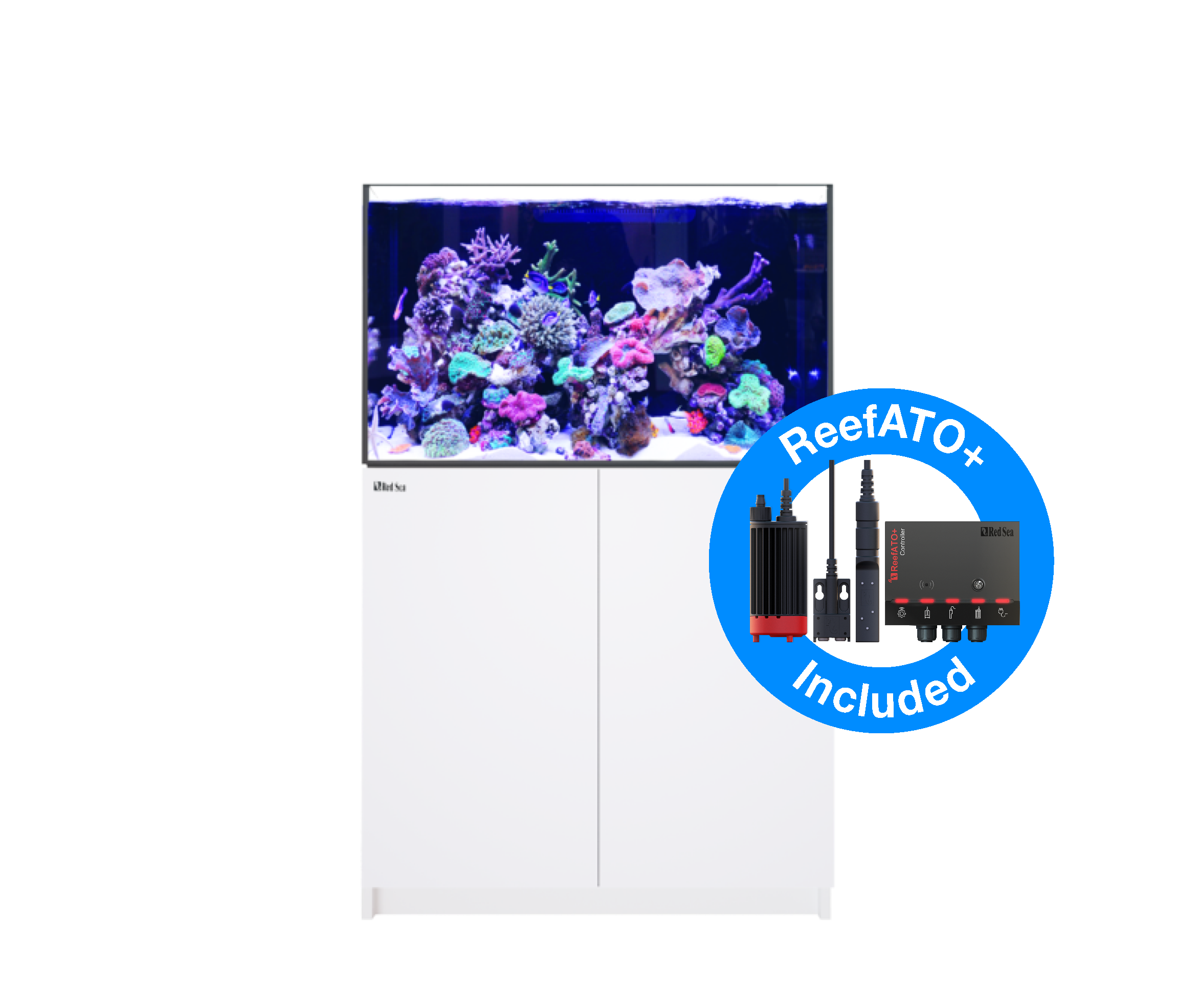 Red Sea Reefer G2+ 300 Deluxe Aquarium - White (2 x ReefLED 90)