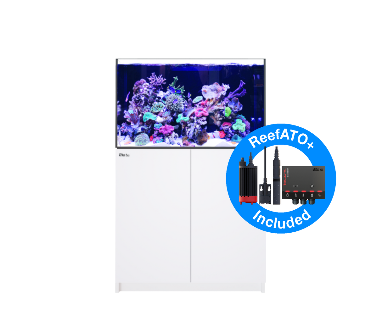 Red Sea Reefer G2+ 300 Deluxe Aquarium - White (2 x ReefLED G2 115)
