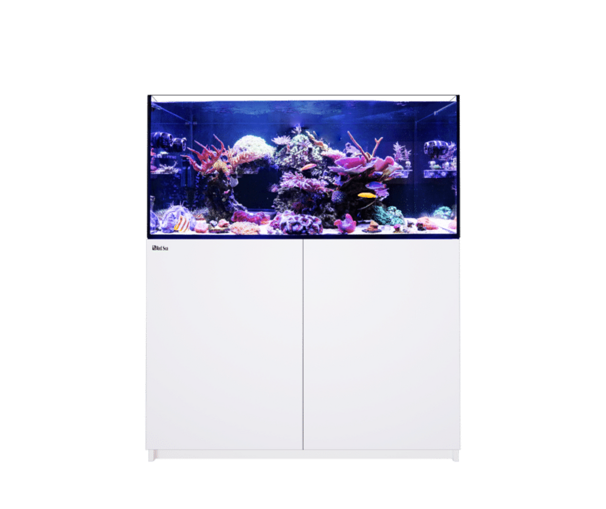 Red Sea Reefer G2+ 350 Deluxe Aquarium - White (2 x ReefLED G2 115)