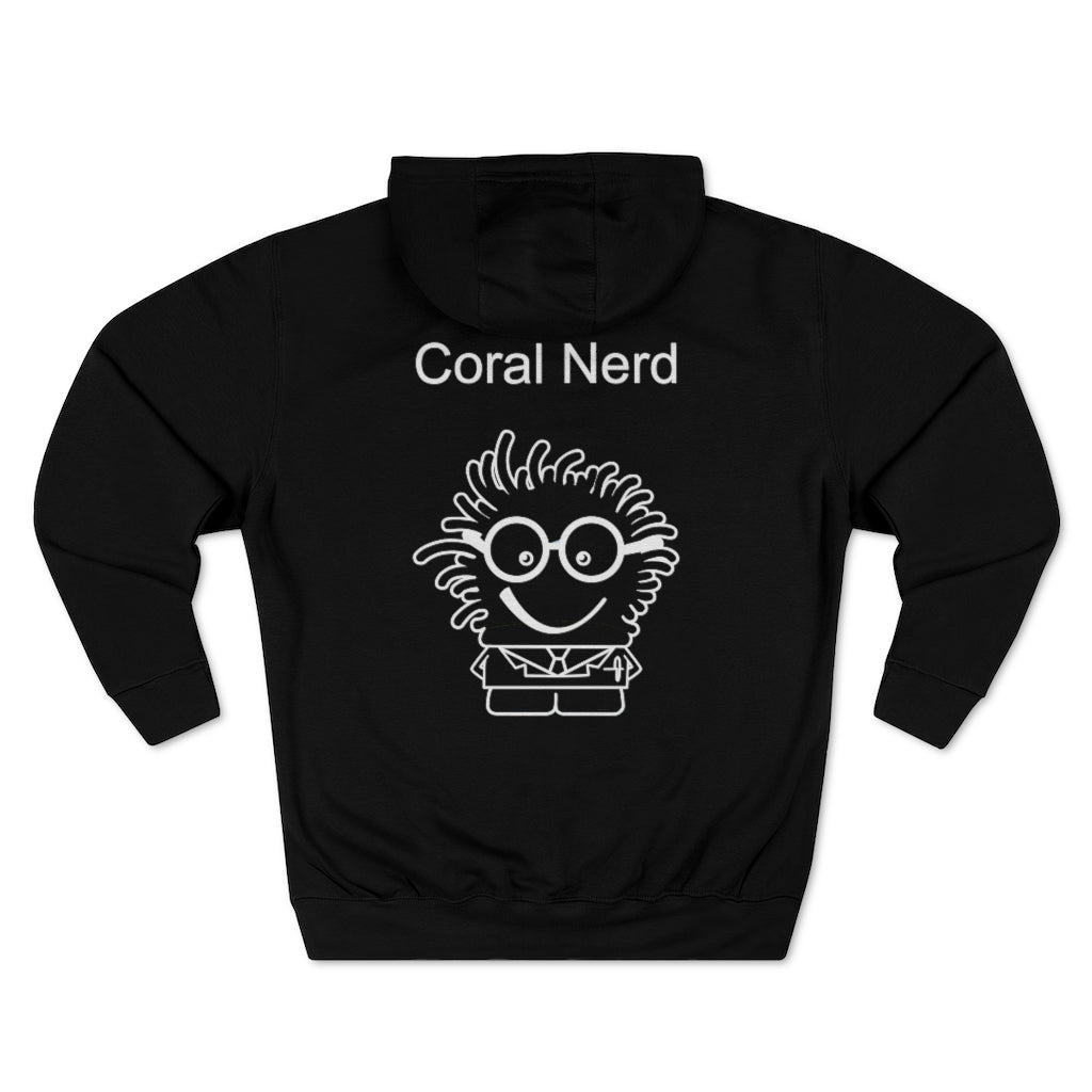 Coral Nerd Hoodie