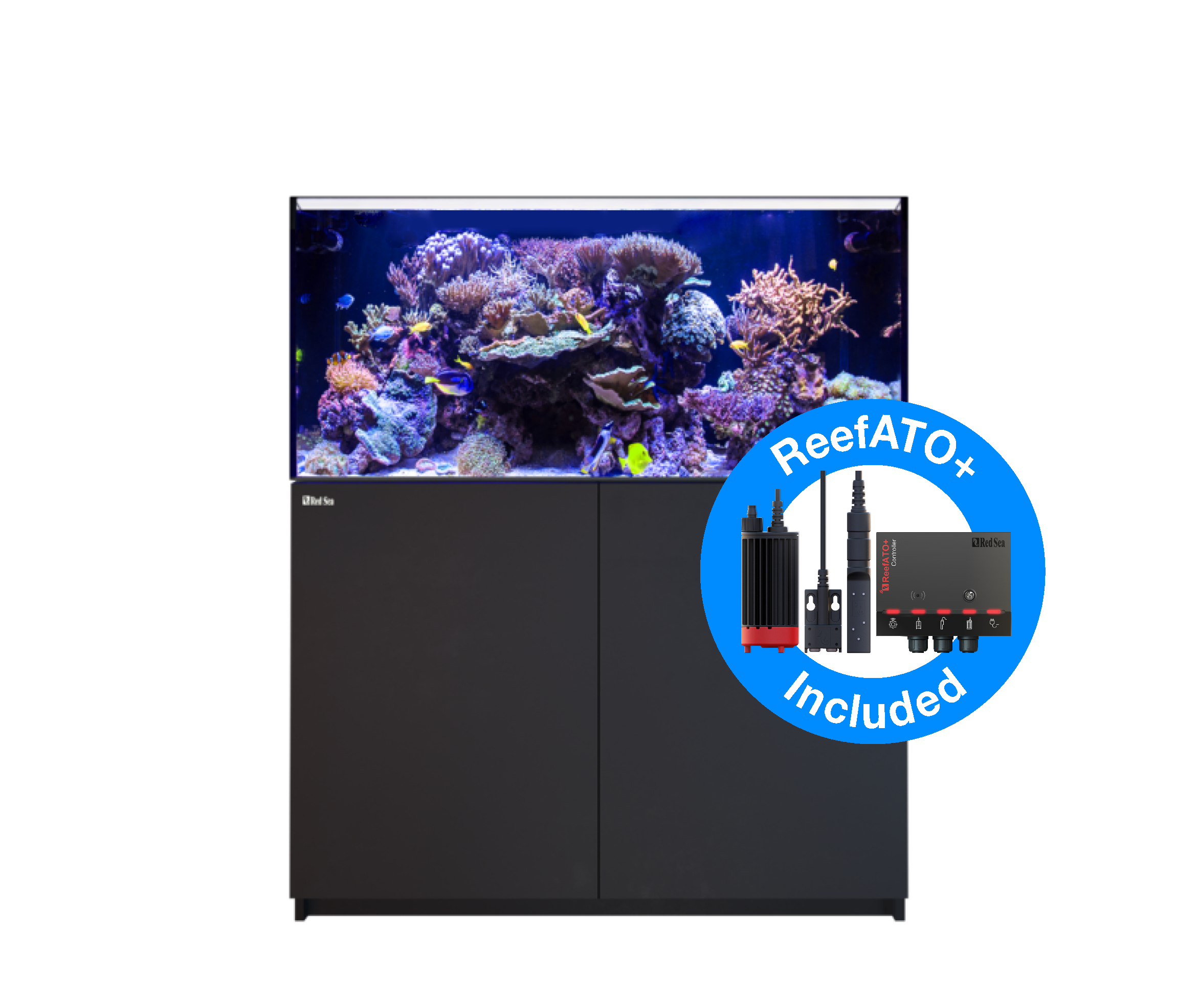 Red Sea Reefer G2+ XL 425 Deluxe Aquarium - Black (2 x ReefLED 90)