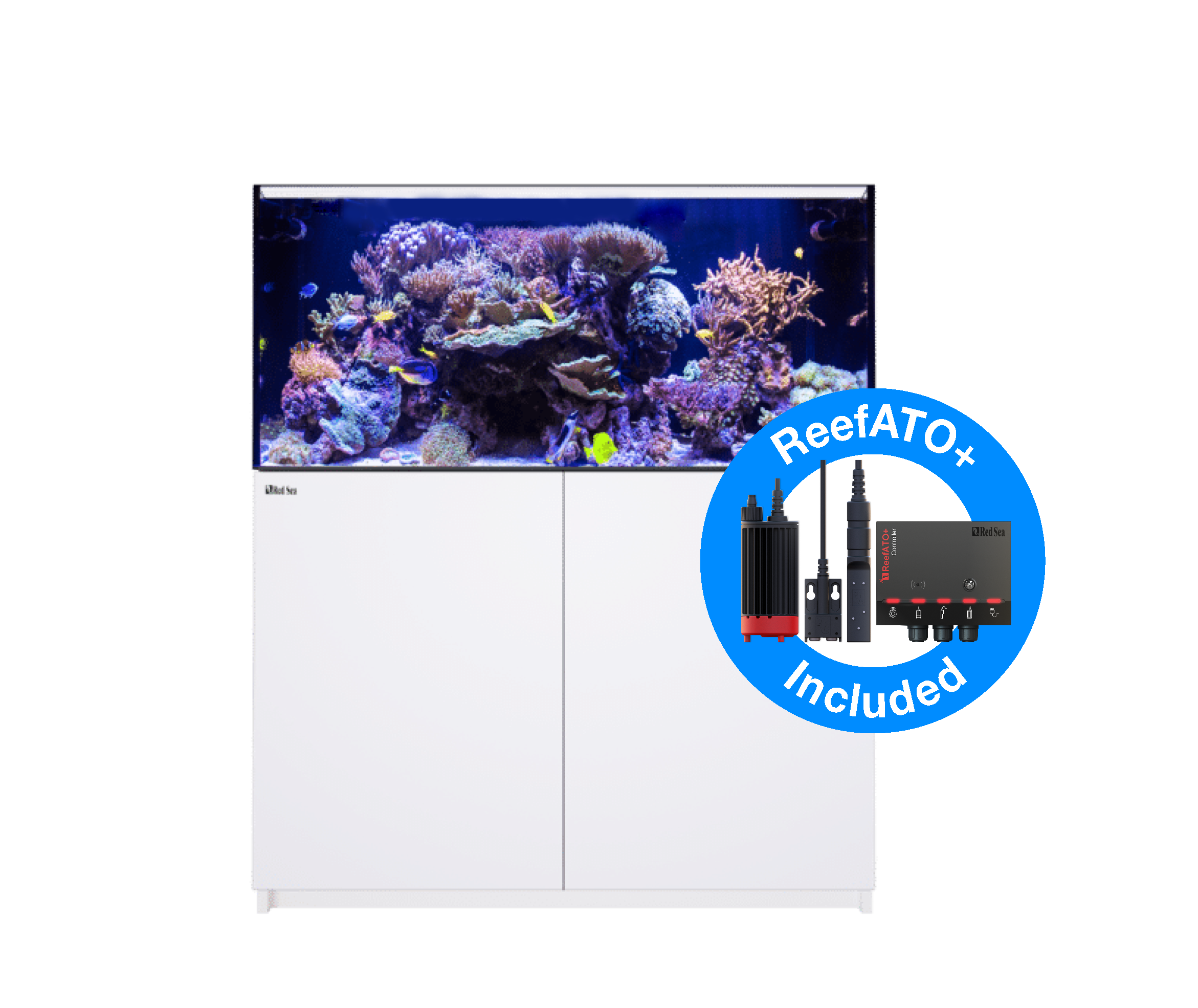 Red Sea Reefer G2+ XL 425 Deluxe Aquarium - White (2 x ReefLED 90)