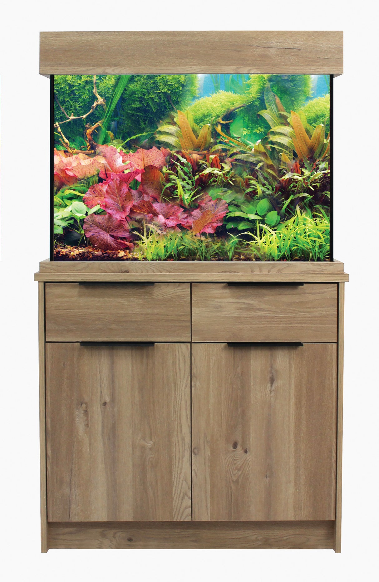 Aqua One OakStyle 145 Aquarium and Cabinet (HomeStyle Nash Oak)