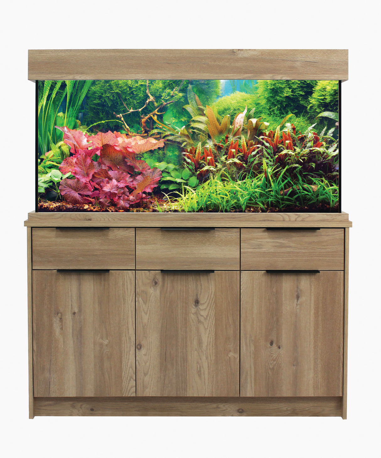 Aqua One OakStyle 230 Aquarium and Cabinet (HomeStyle Nash Oak)