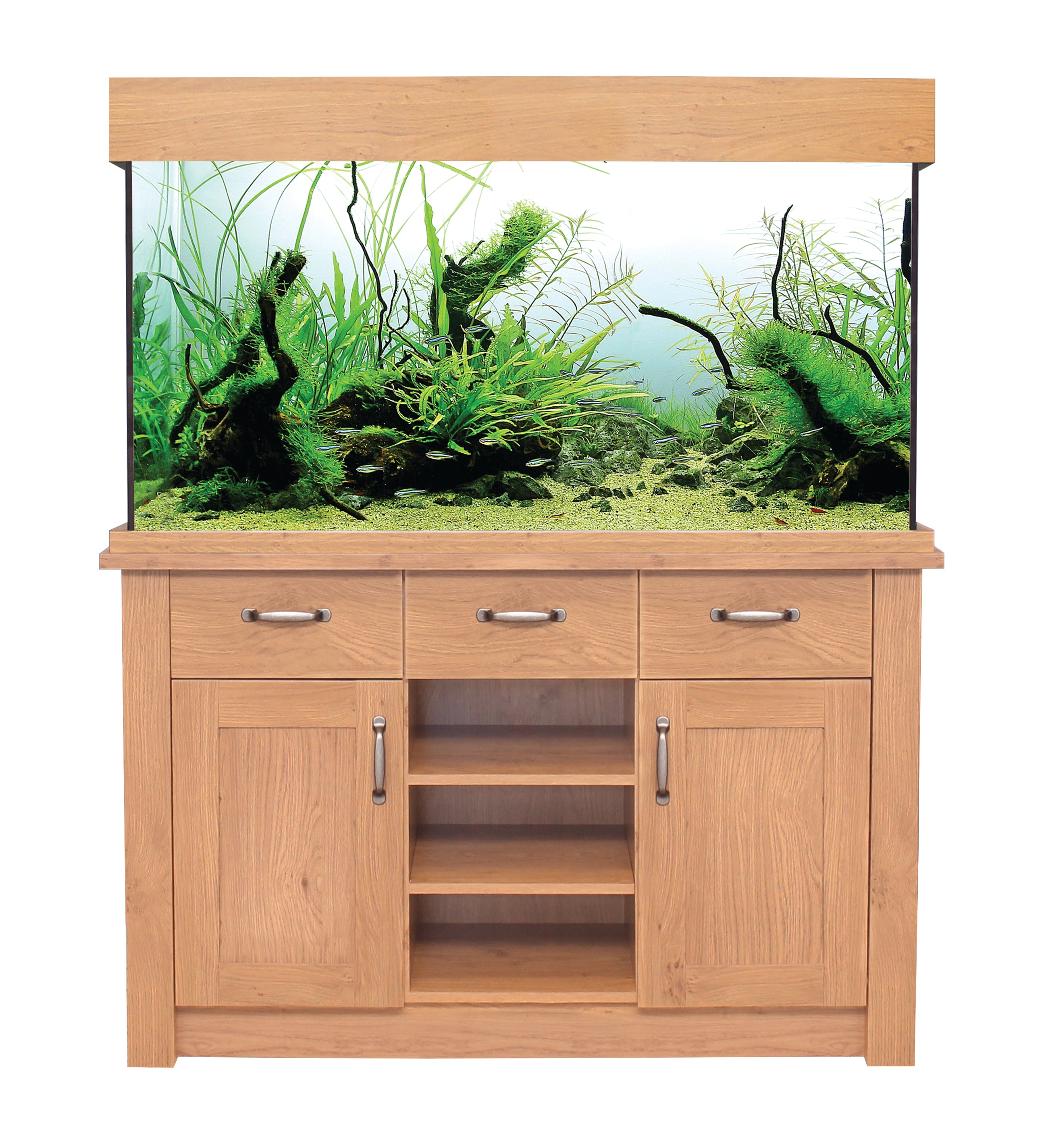 Aqua One OakStyle 230 Aquarium and Cabinet
