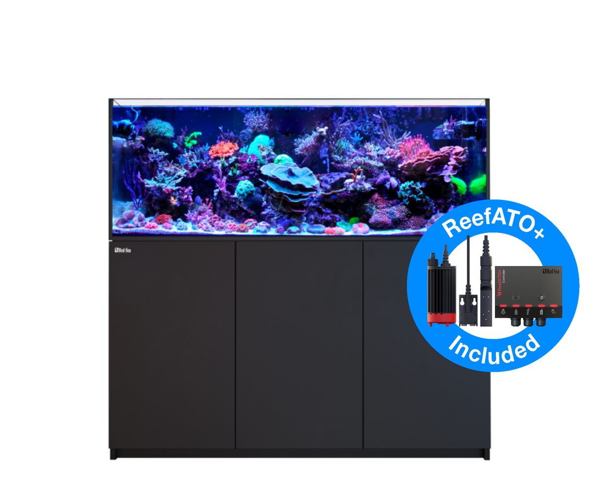 Red Sea Reefer G2+ XL 525 Deluxe Aquarium - Black (2 x ReefLED G2 170)