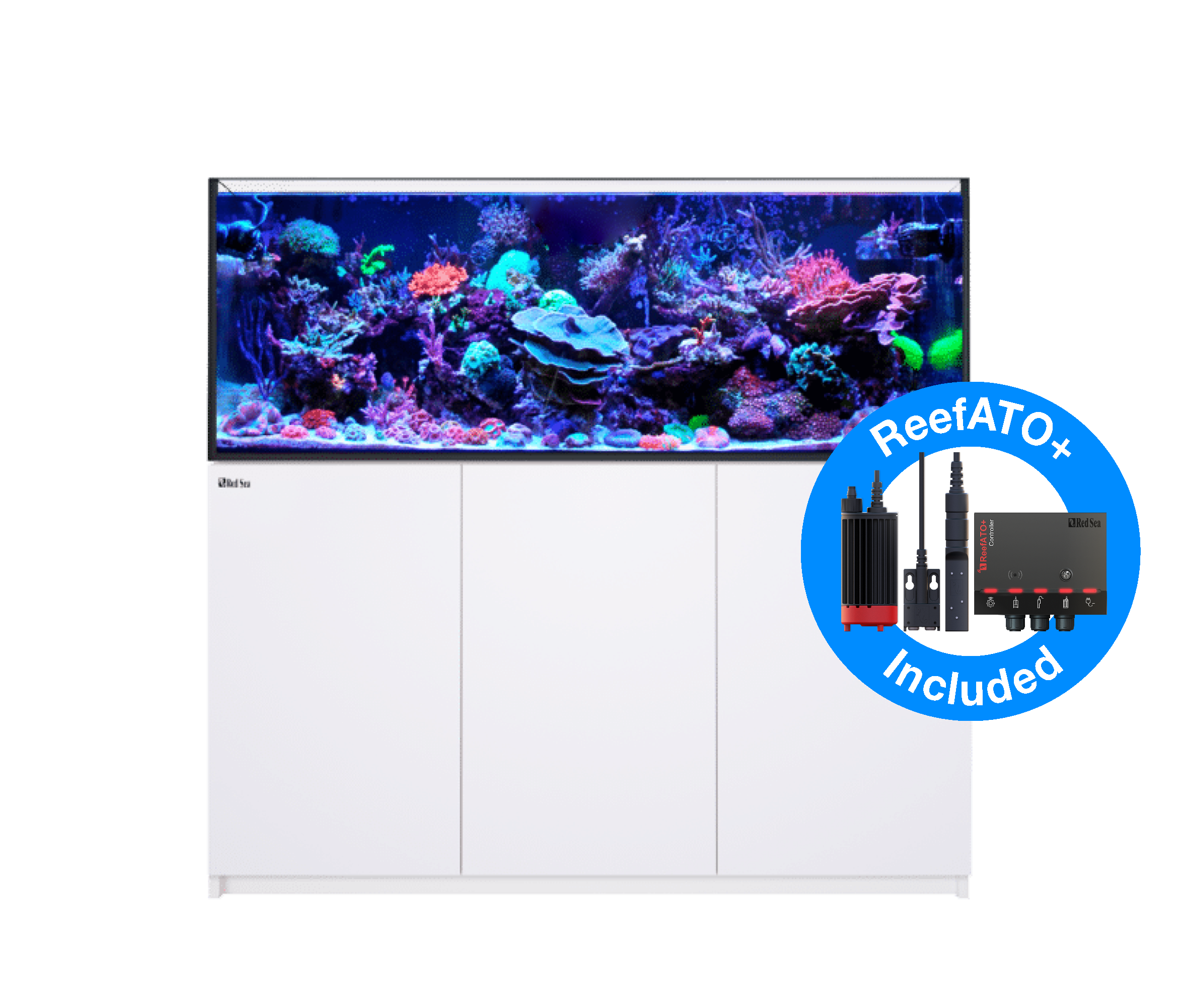 Red Sea Reefer G2+ XL 525 Deluxe Aquarium - White (3 x ReefLED 90)