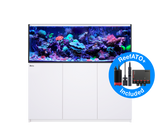Red Sea Reefer G2+ XL 525 Deluxe Aquarium - White (3 x ReefLED G2 115)