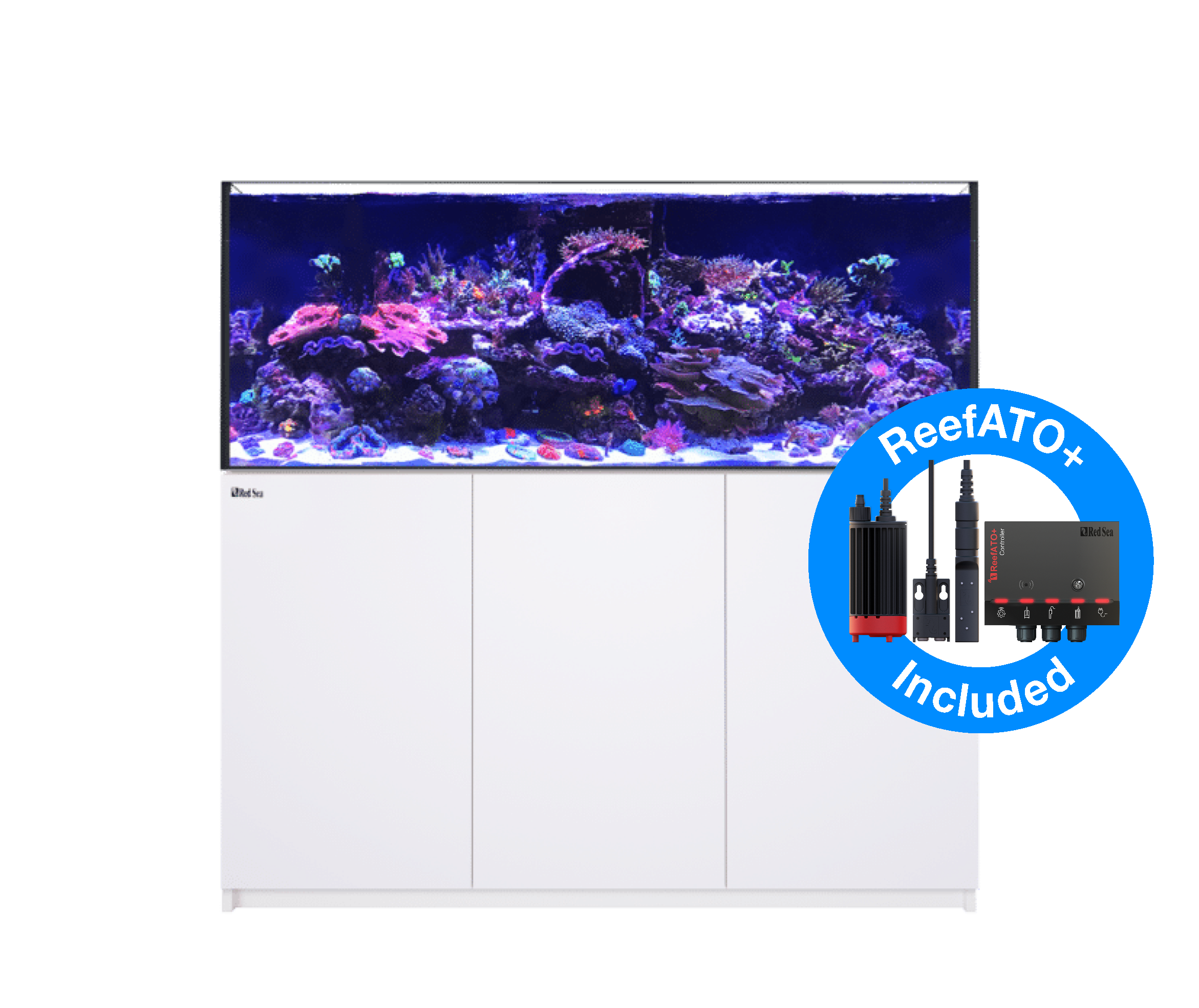 Red Sea Reefer G2+ XL 625 Deluxe Aquarium - White (2 x ReefLED 160s)