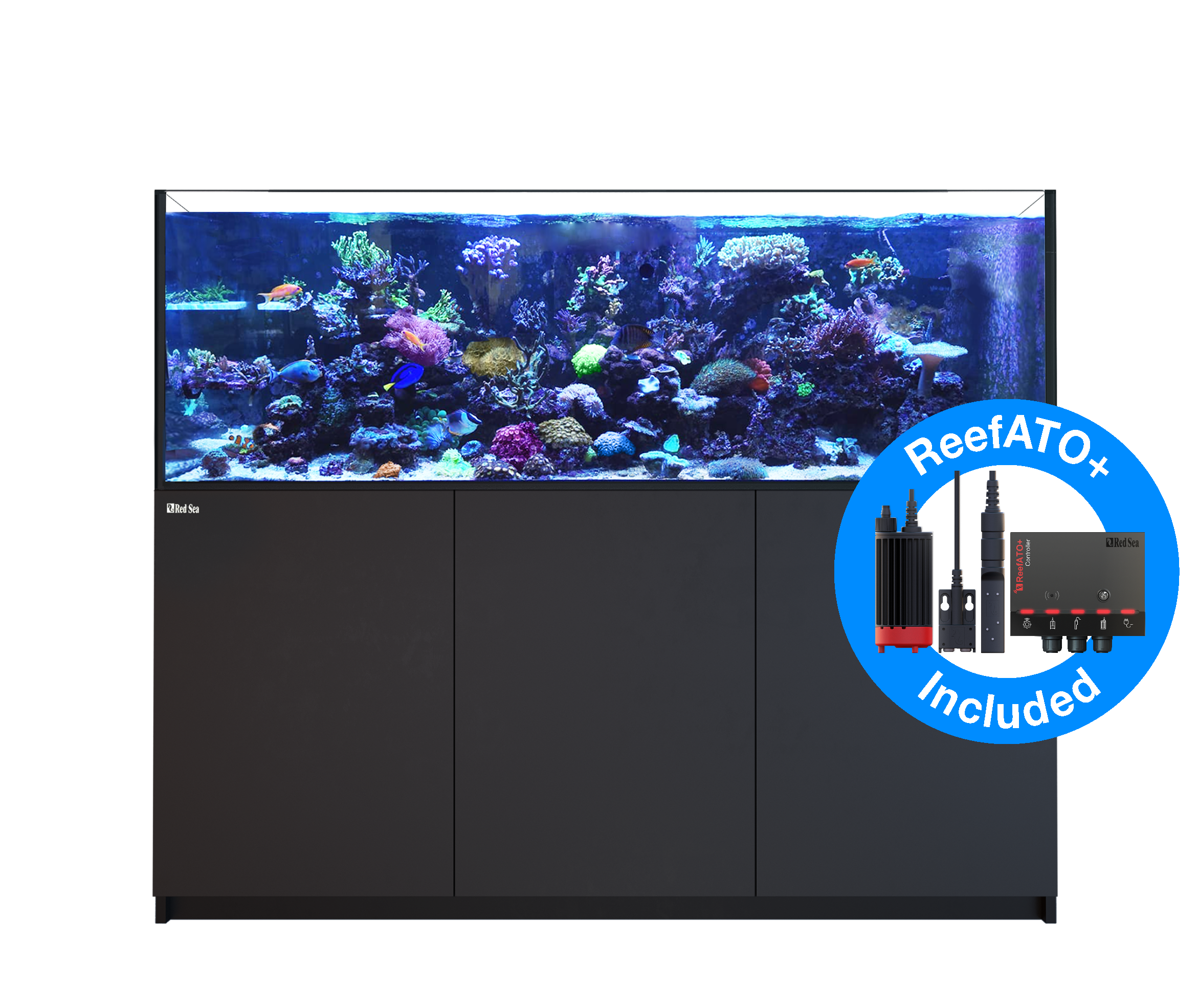 Red Sea Reefer G2+ XXL 750 Deluxe Aquarium - Black (4 x ReefLED 90)