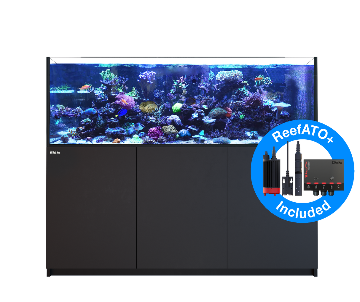 Red Sea Reefer G2+ XXL 750 Deluxe Aquarium - Black (4 x ReefLED G2 115)