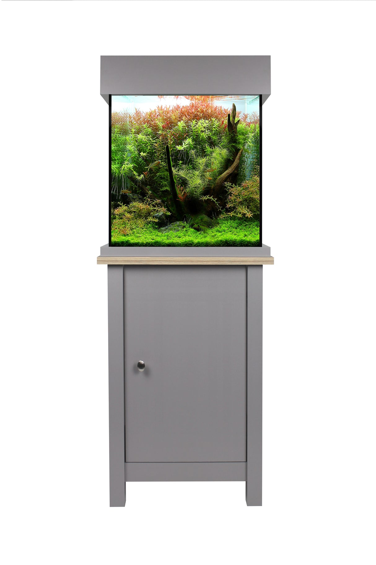 Aqua One OakStyle 85 Aquarium and Cabinet (Grey)