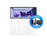 Red Sea Reefer G2+ S-700 Deluxe Peninsula Aquarium - White (2 x ReefLED G2 170)
