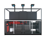 Red Sea Reefer G2+ S-1000 Deluxe Aquarium - Black (3 x ReefLED G2 170)