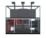 Red Sea Reefer G2+ S-850 Deluxe Aquarium - Black (3 x ReefLED G2 170)