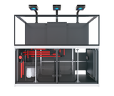 Red Sea Reefer G2+ S-850 Deluxe Aquarium - White (3 x ReefLED G2 170)