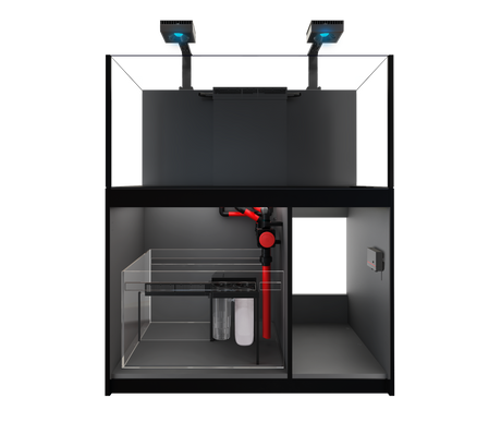 Red Sea Reefer G2+ XL 425 Deluxe Aquarium - Black (2 x ReefLED G2 115)