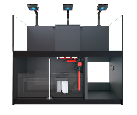 Red Sea Reefer G2+ XXL 750 Deluxe Aquarium - Black (3 x ReefLED G2 170)