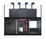 Red Sea Reefer G2+ XXL 750 Deluxe Aquarium - Black (4 x ReefLED G2 115)