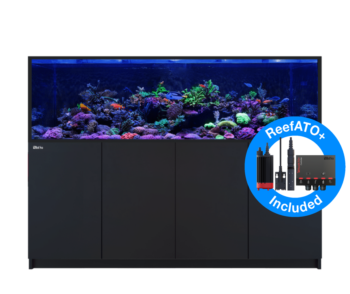 Red Sea Reefer G2+ S-850 Deluxe Aquarium - Black (3 x ReefLED G2 170)