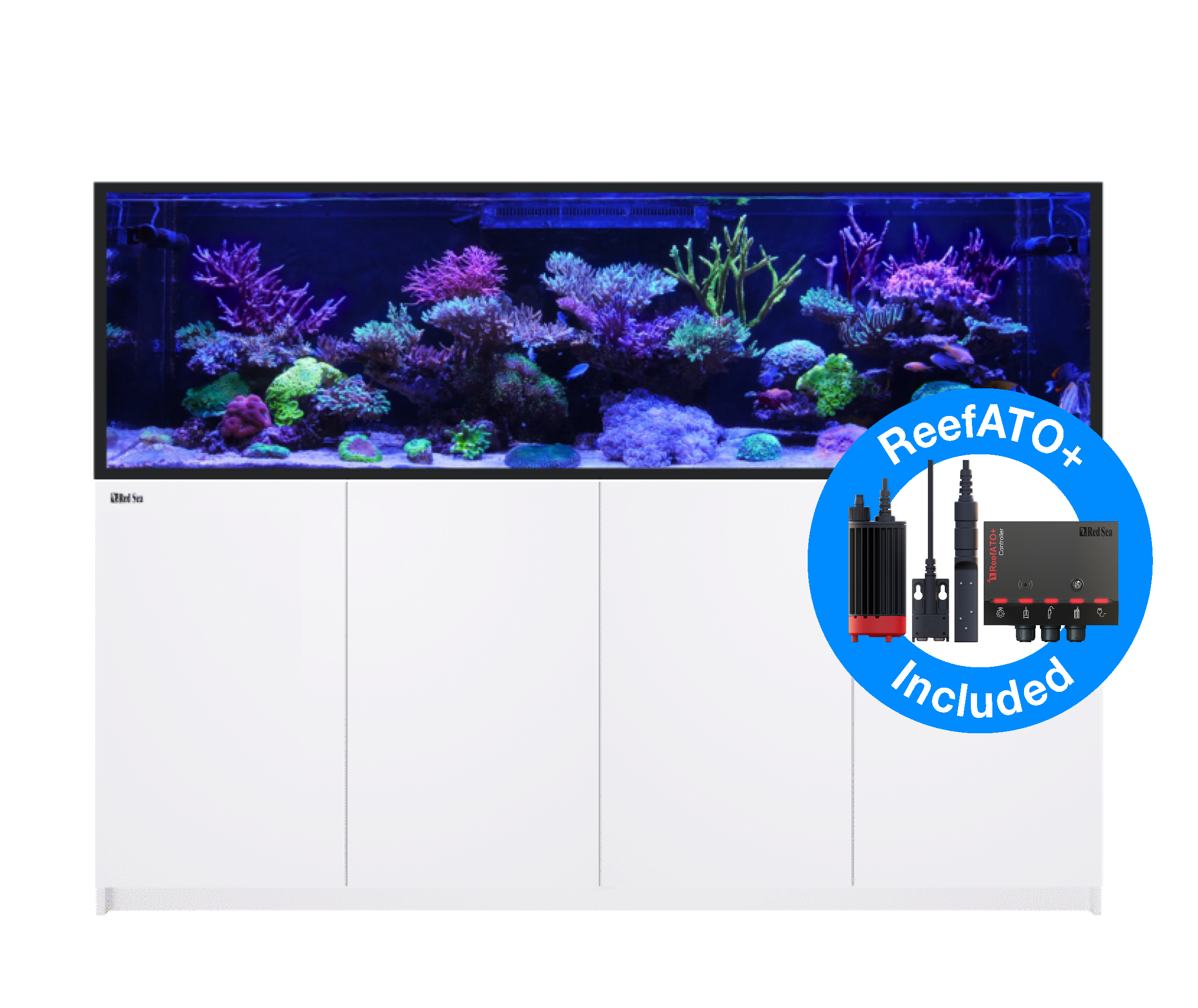 Red Sea Reefer G2+ S-1000 Deluxe Aquarium - White (3 x ReefLED 160s)