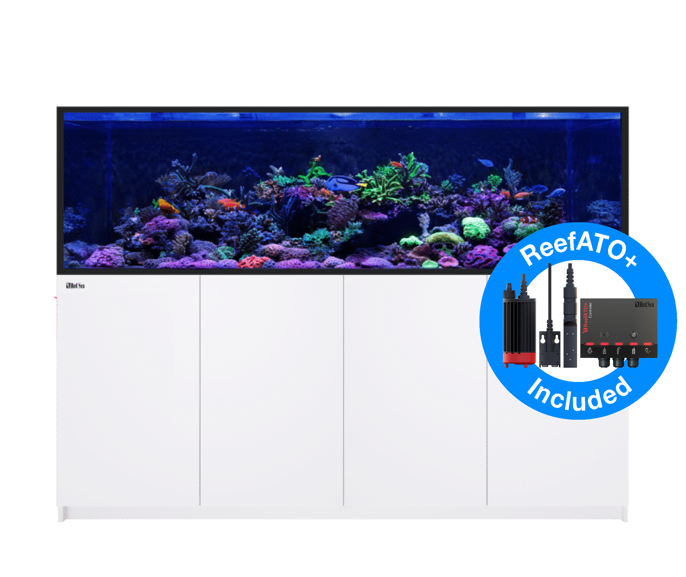 Red Sea Reefer G2+ S-850 Deluxe Aquarium - White (3 x ReefLED 160s)