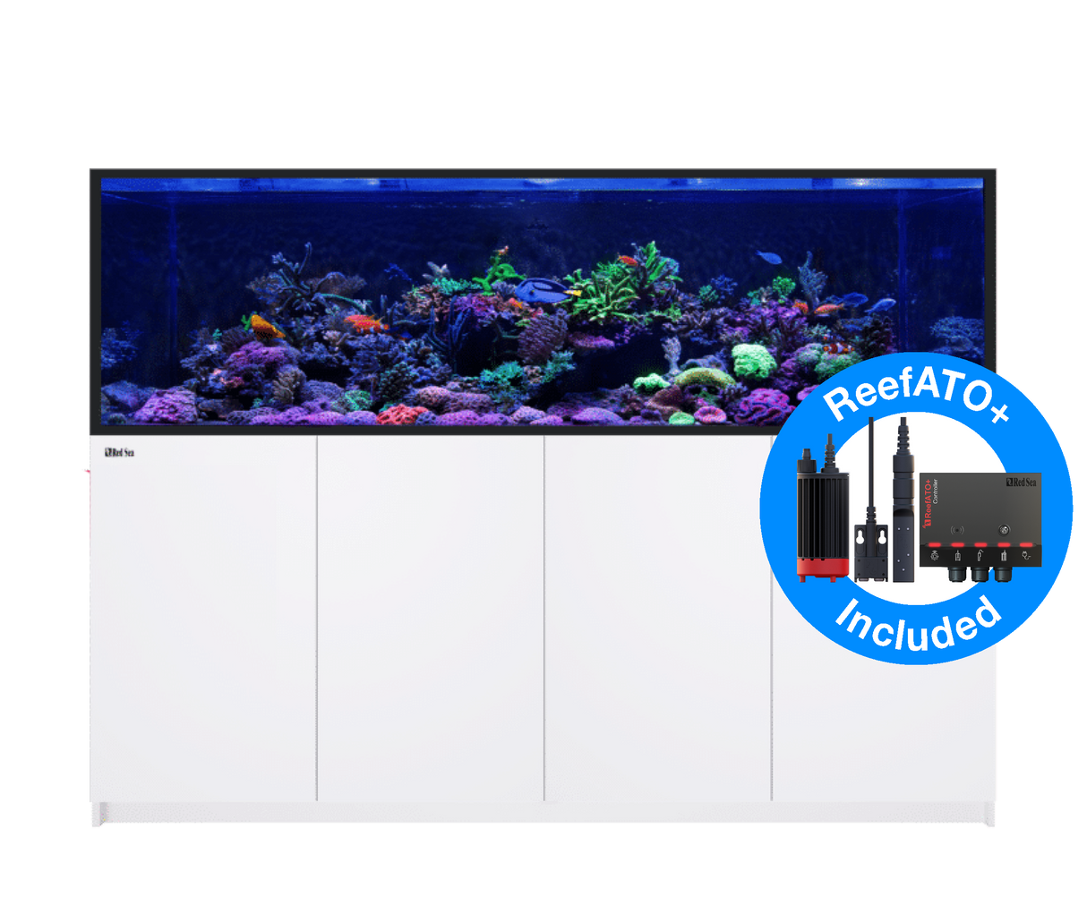 Red Sea Reefer G2+ S-850 Deluxe Aquarium - White (3 x ReefLED G2 170)