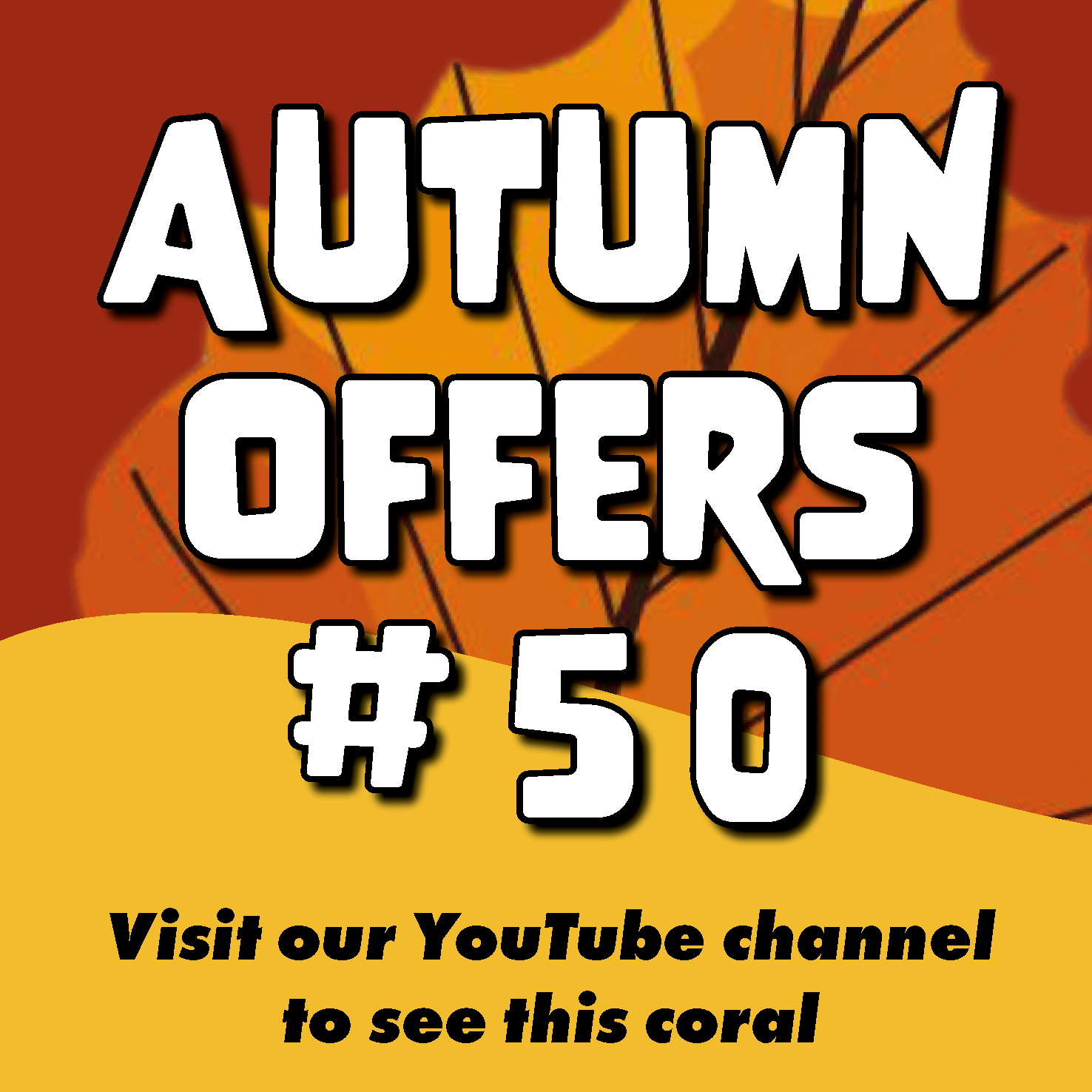 #50 Autumn Offers Ricordea Mushroom