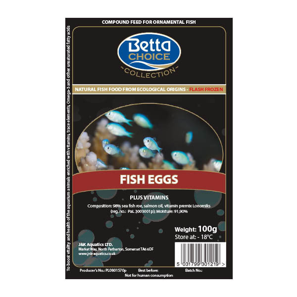 Betta Choice Fish eggs Frozen Food