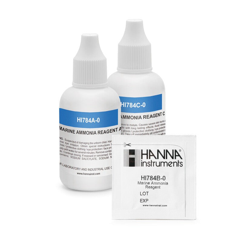 Hanna Marine Ammonia Reagents 25 tests