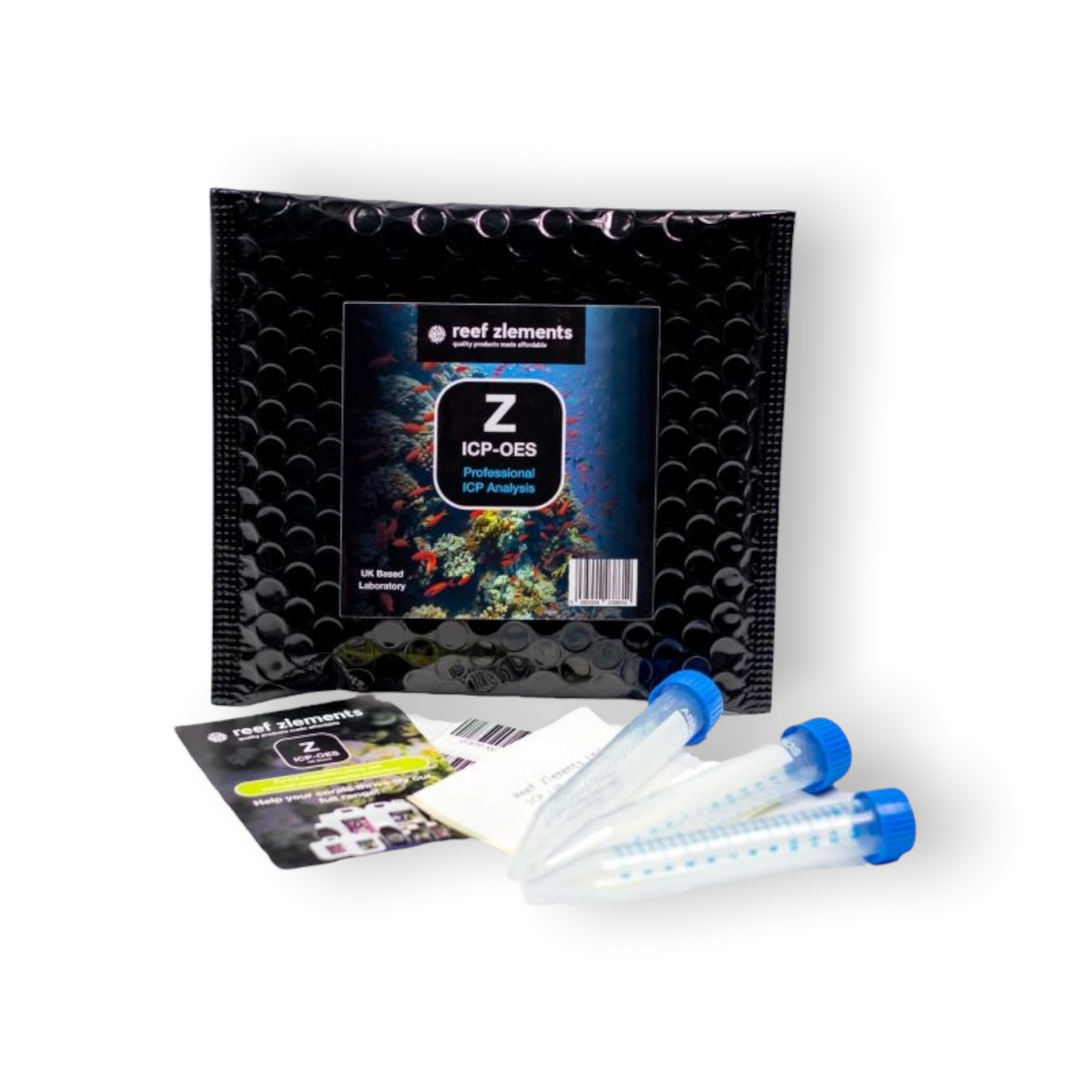 Reef Zlements ICP Test Kit (Salt Water & RO Water)