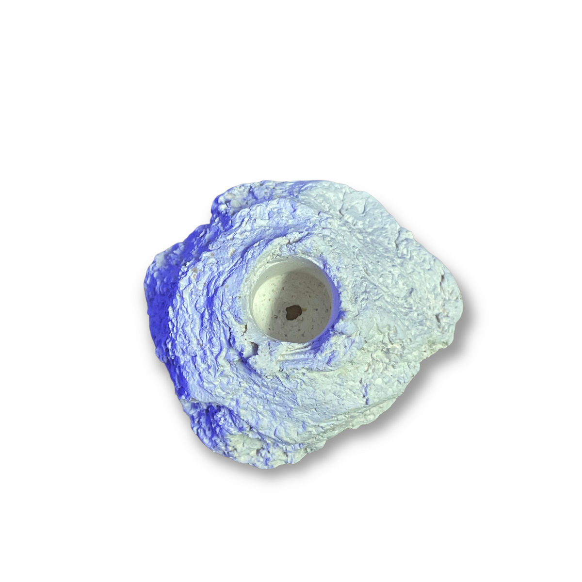 Small Frag Plug Rock - 1 hole – thecoralcentre