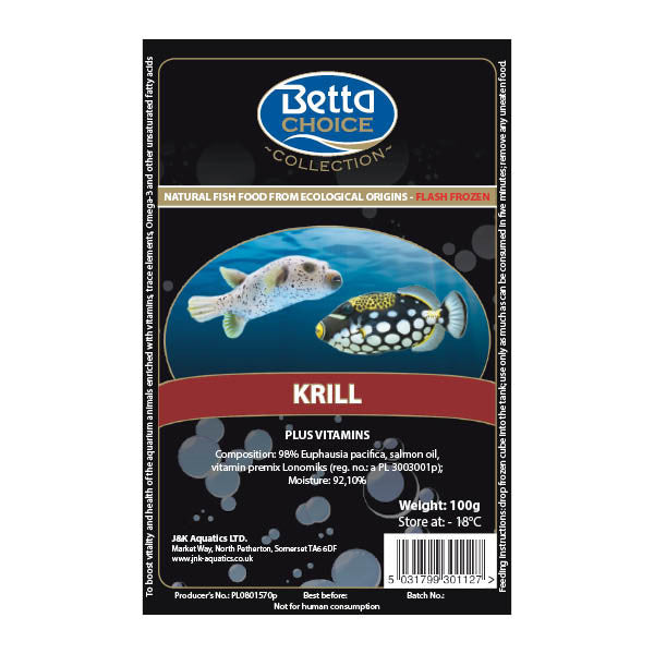 Betta Choice Krill Frozen Food
