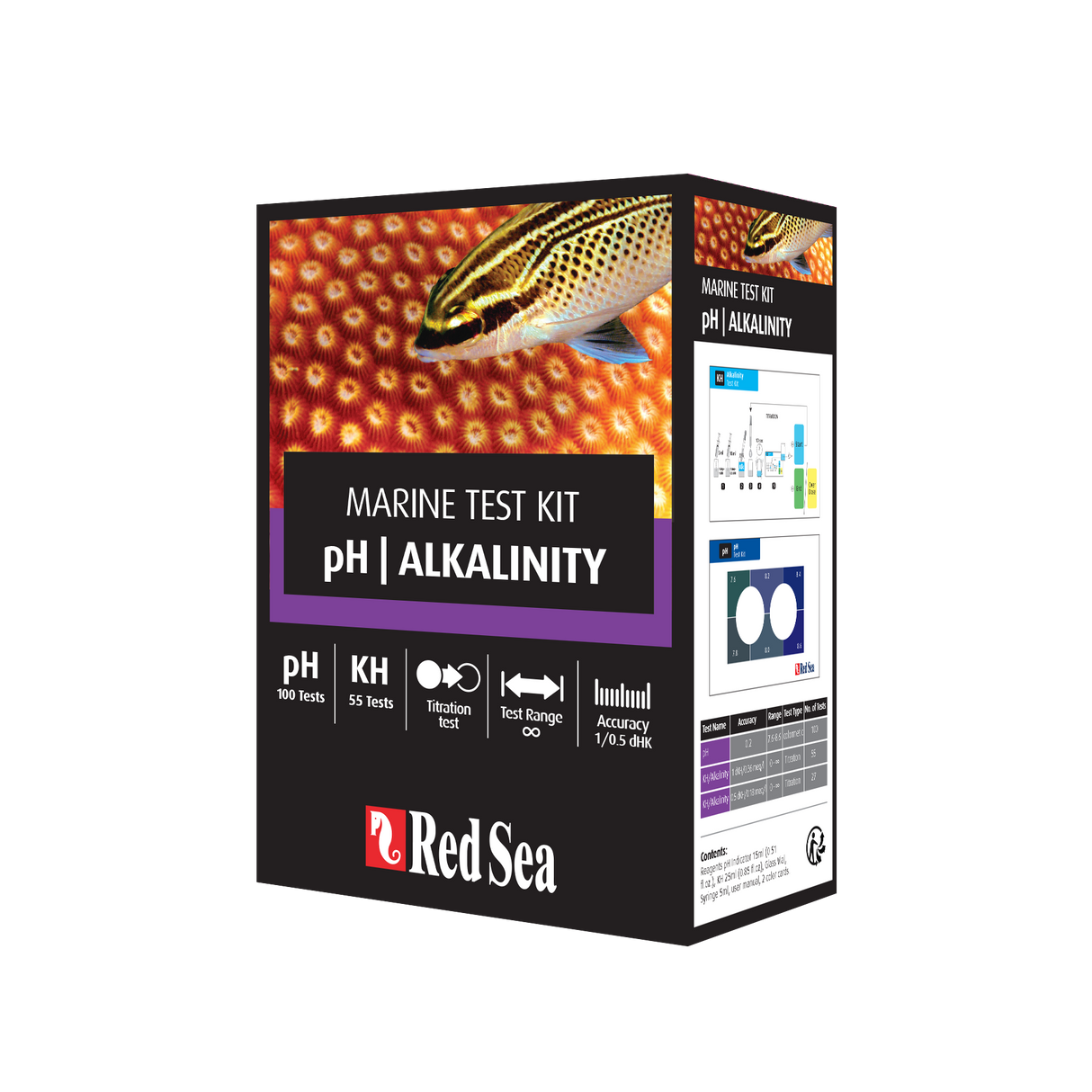 Red Sea PH/Alkalinity Marine Test Kit